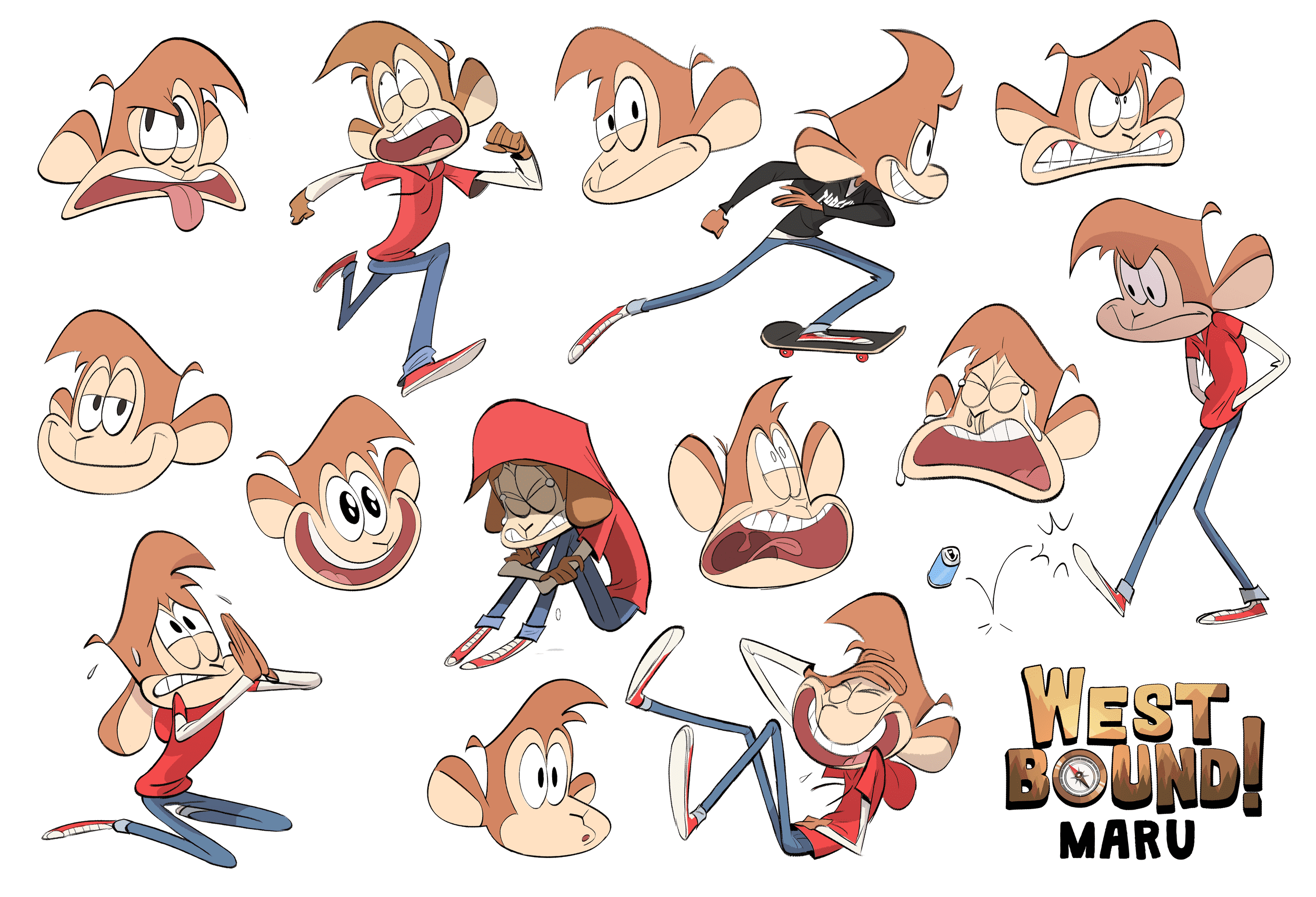 Westbound - Character Design