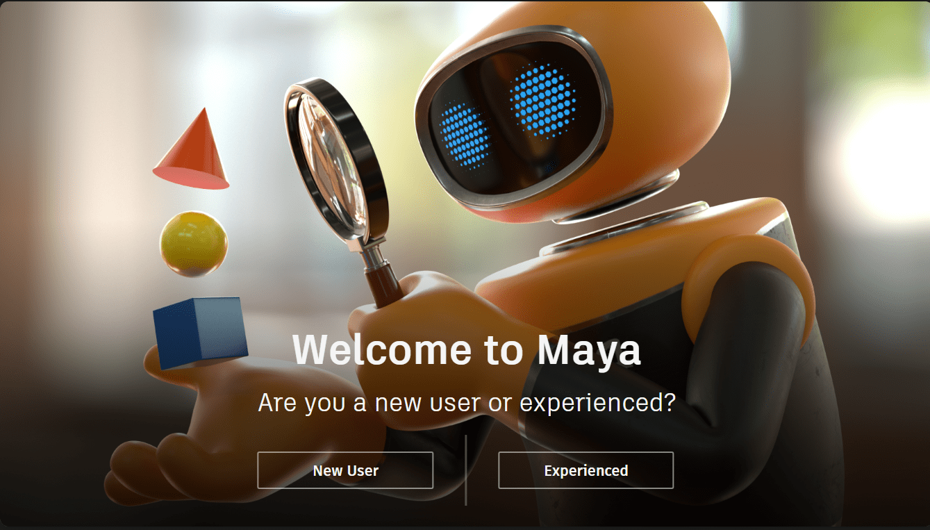 Maya Splash Screen